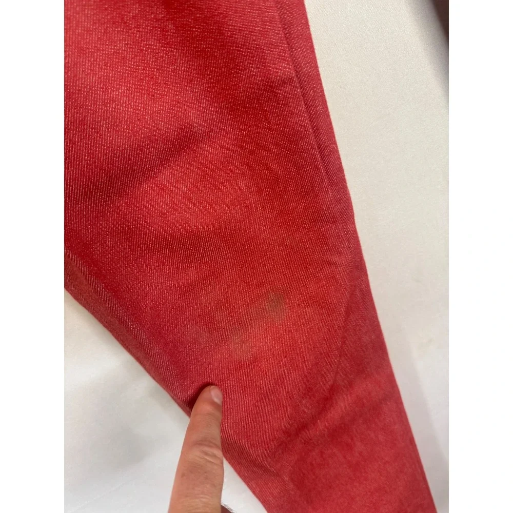 Naked & Famous SuperSkinnyGuy Red Stretch Selvedge Jeans 29X35